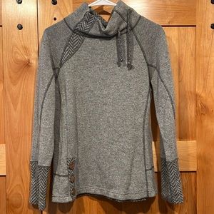 Prana cowl neck sweater